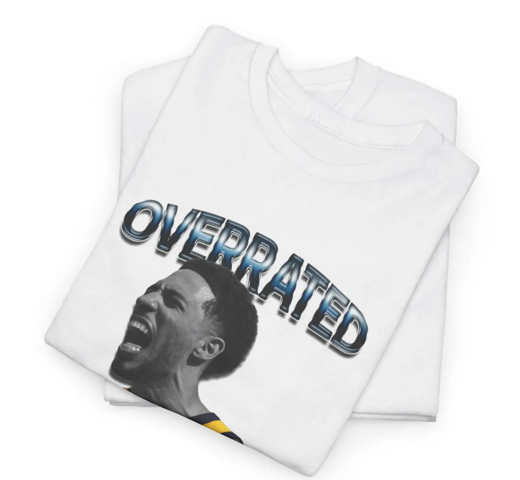 Haliburton Overrated Tee - White