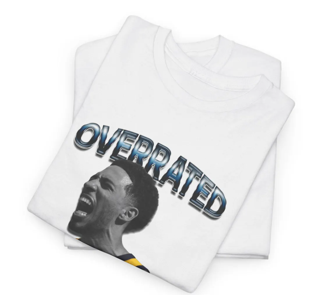 Haliburton Overrated Tee - White