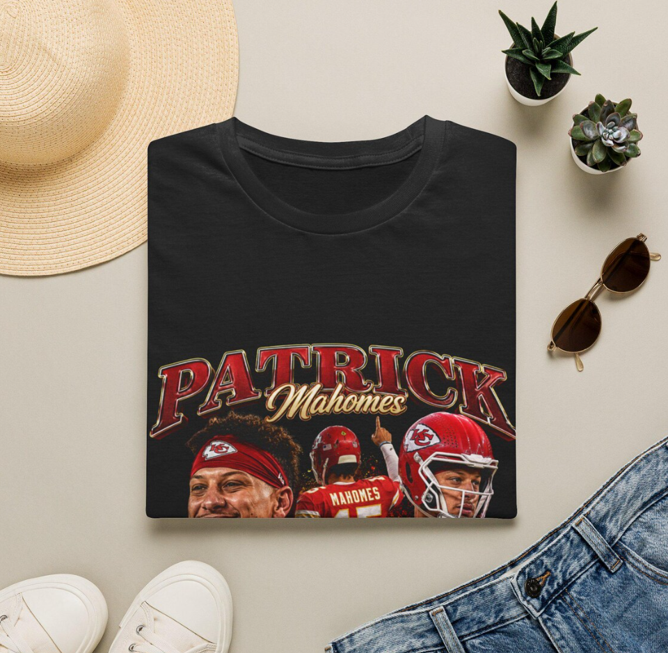 Patrick Mahomes T-Shirt Chiefs Football Collage