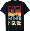 Funny Father Figure Dad Bod Sweatshirt Retro Crewneck