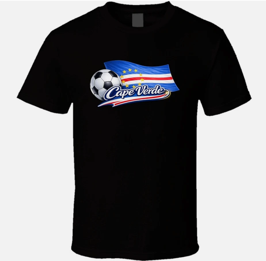 Cape Verde World Cup Soccer Fan T Shirt