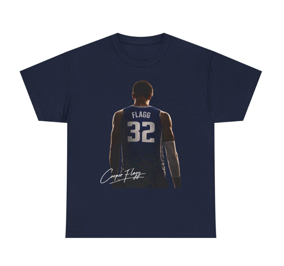 Cooper Flagg Dallas T Shirt Mavs Forward Tee