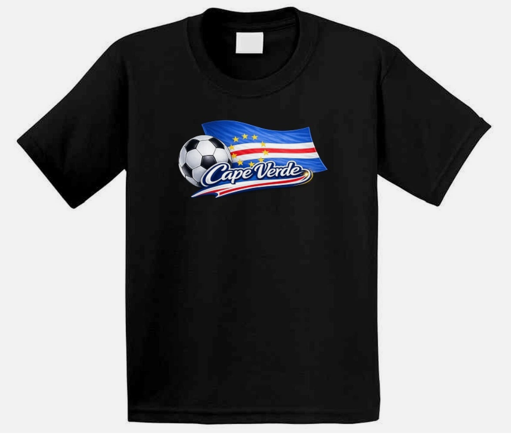 Cape Verde World Cup Soccer Fan T Shirt