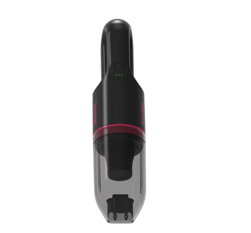 IonVac Handvac Handheld Cordless Vacuum, Pet-Friendly Multi-Surface Lightweight Vacuum Cleaner with USB Charging, Model #7553, Pink