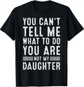 Funny Dad Crewneck Sweatshirt Not My Daughter Pullover