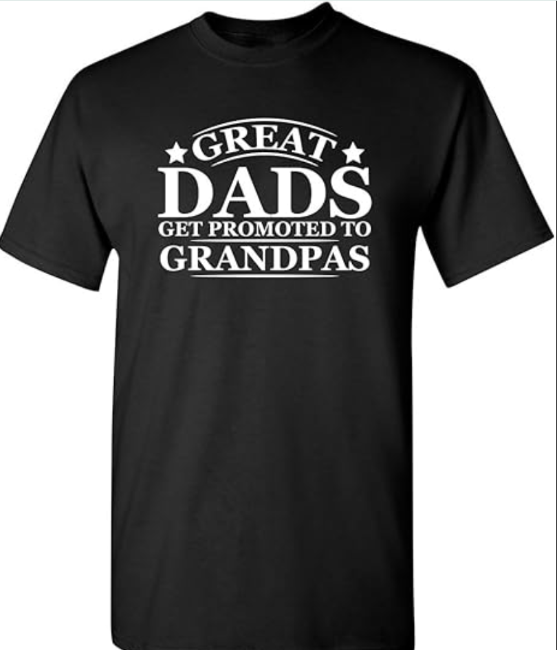 Great Dads Funny T Shirt for Proud Fathers Premium Graphic Tees for Men Mens Novelty T Shirt