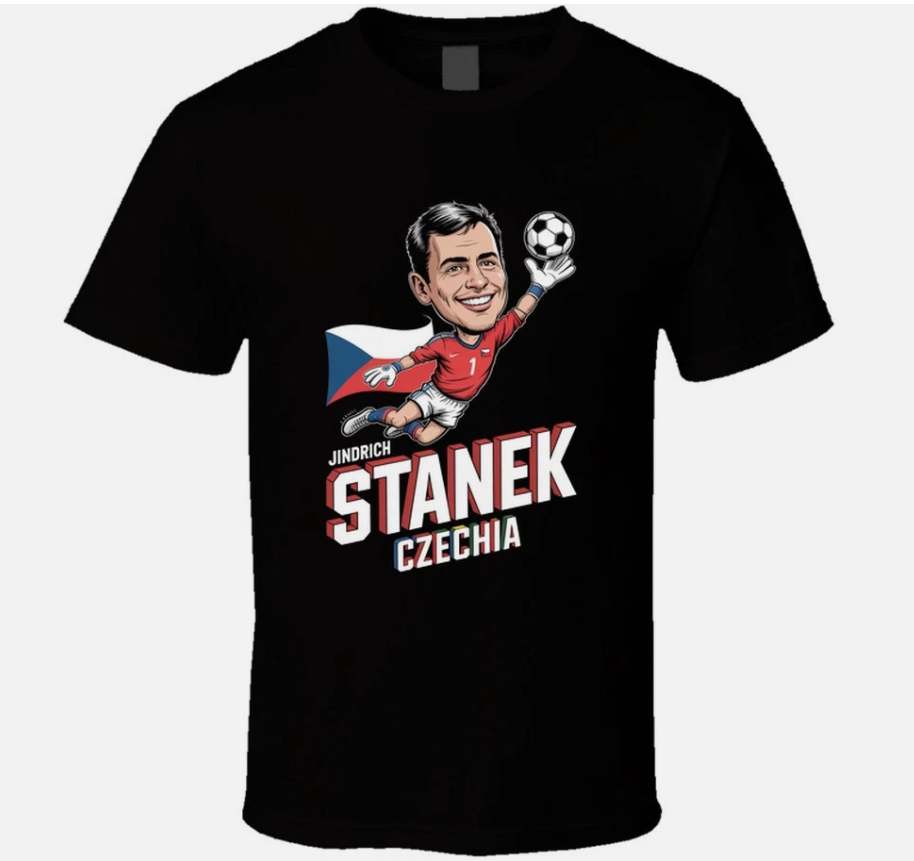 Jindrich Stanek Czechia Gk World Cup Soc T Shirt