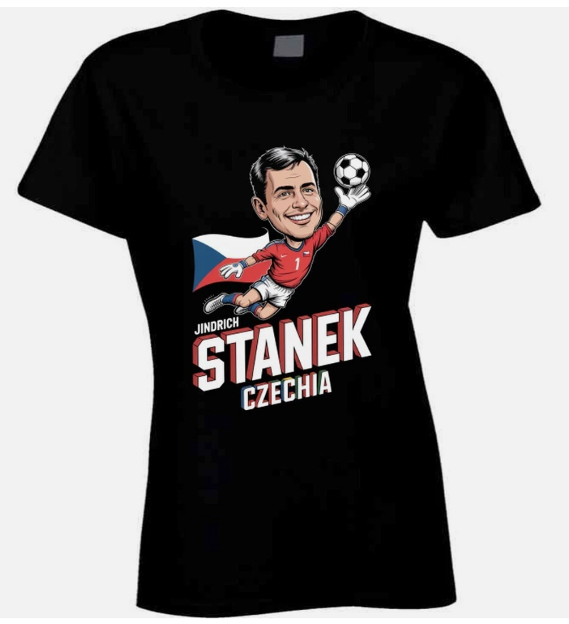 Jindrich Stanek Czechia Gk World Cup Soc T Shirt