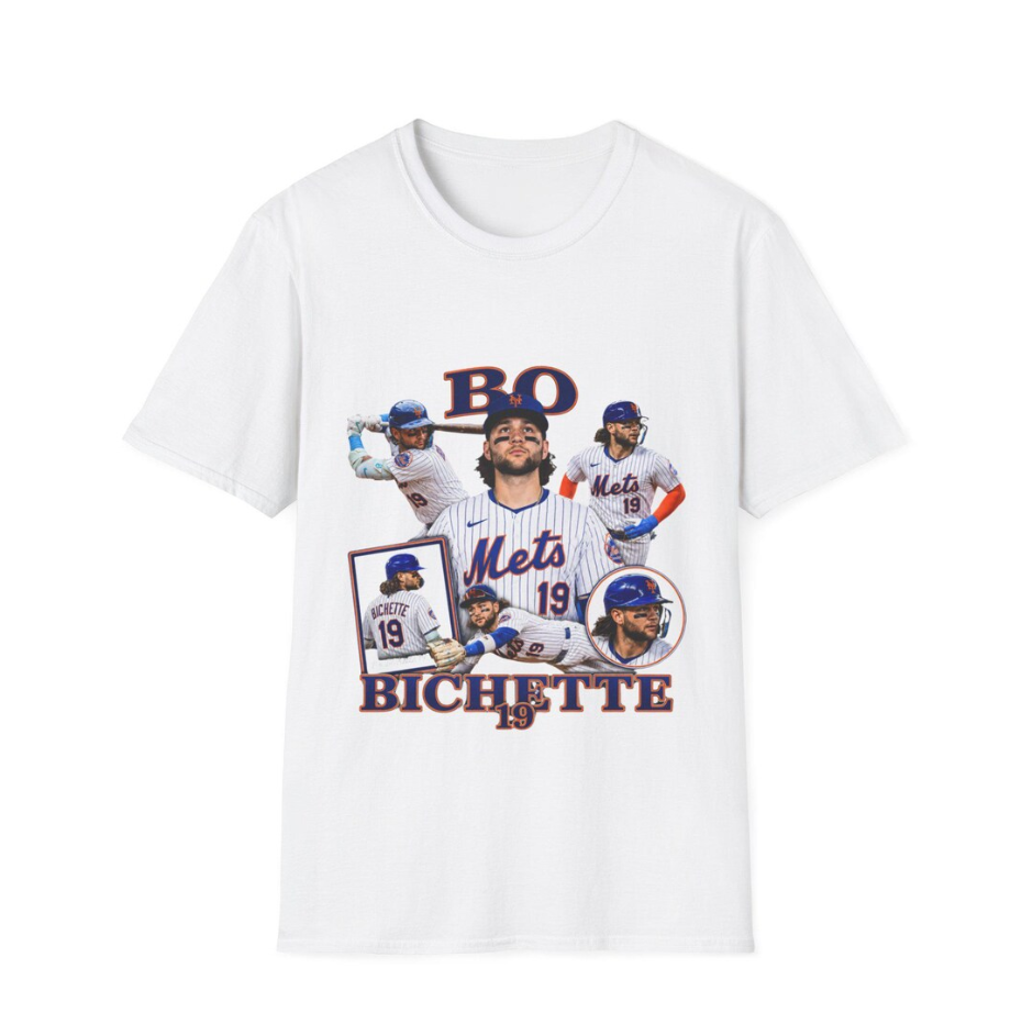Bo Bichette Mets Baseball T-Shirt Bo Bichette Graphic Tee