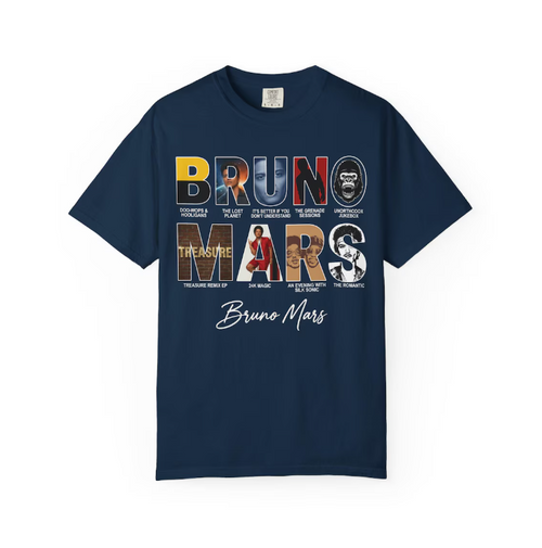 Bruno Mars collage T-shirt, Bruno Mars Shirt, Bruno Mars