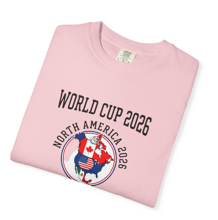 World Cup 2026 logo T-Shirt | North America 2026 soccer emblem