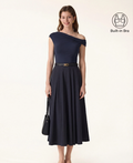 2Pcs Set Multi-wear Bra Top & Volume Skirt with Pockets