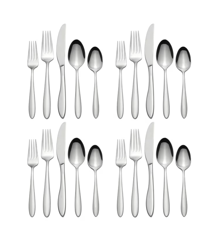 Oneida Solefield 20-Piece Stainless Steel Silverware Set (Service for 4)