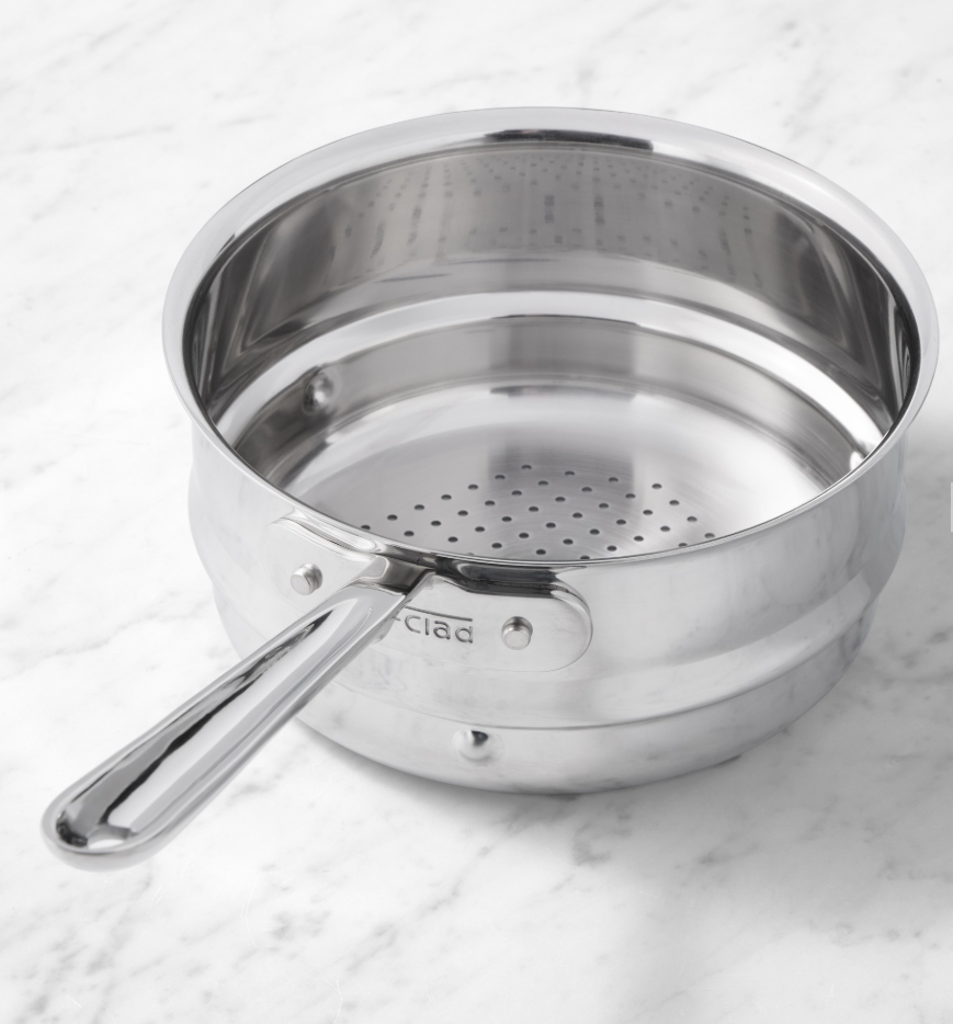 All-Clad Stainless-Steel Steamer Insert