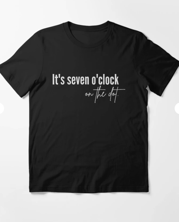 Seven O'Clock Usher Essential T-Shirt