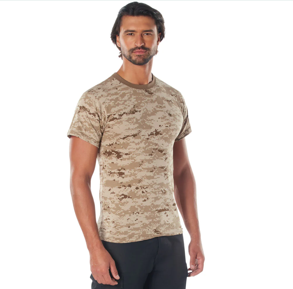 Desert Digital Camo Short Sleeve T-Shirt