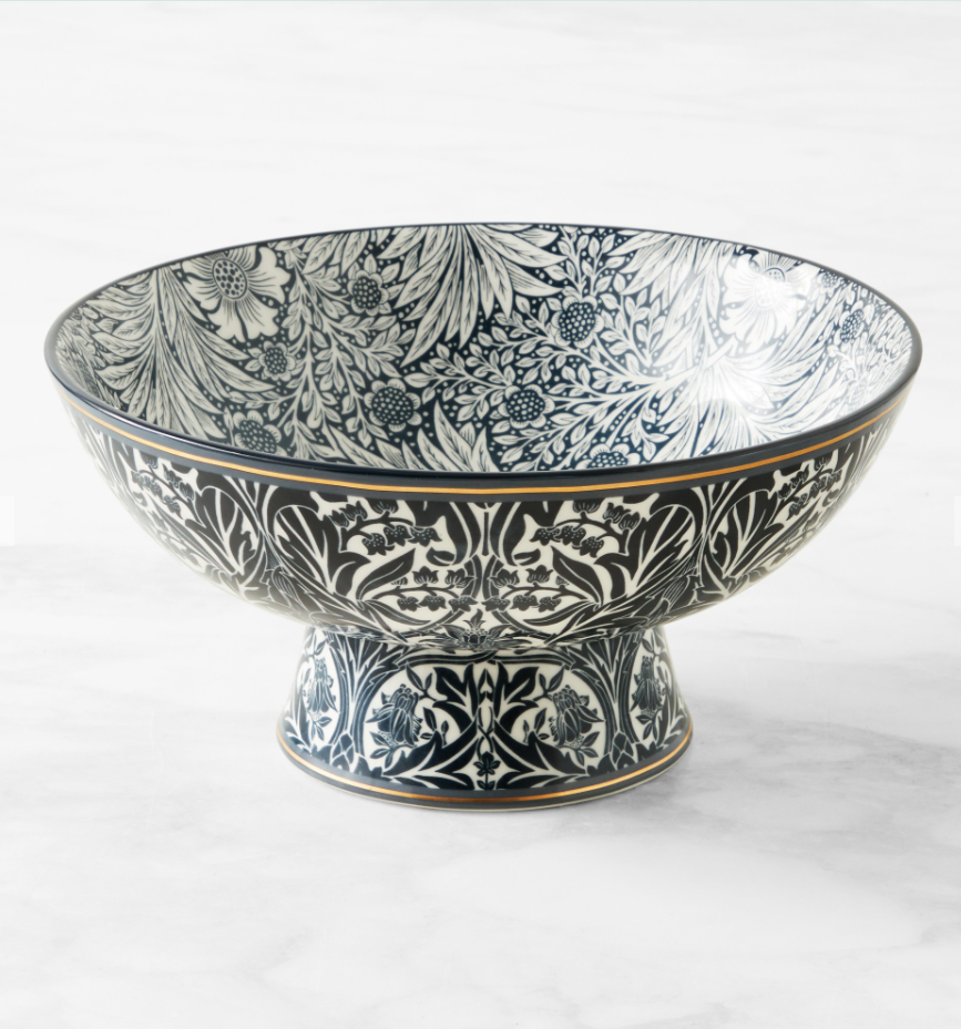 Morris & Co. x Williams Sonoma Bluebell Fruit Bowl