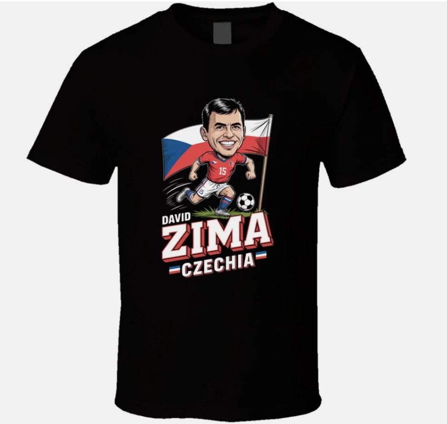 David Zima Czechia Defender World Cup So T Shirt