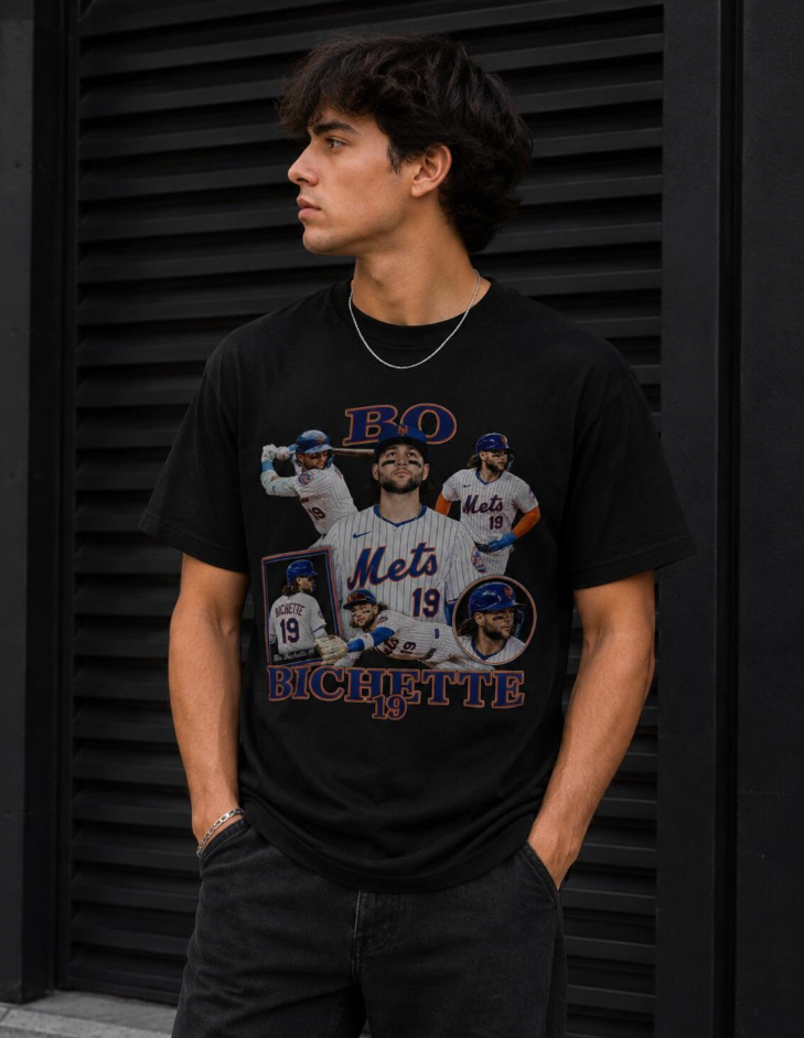 Bo Bichette Mets Baseball T-Shirt Bo Bichette Graphic Tee