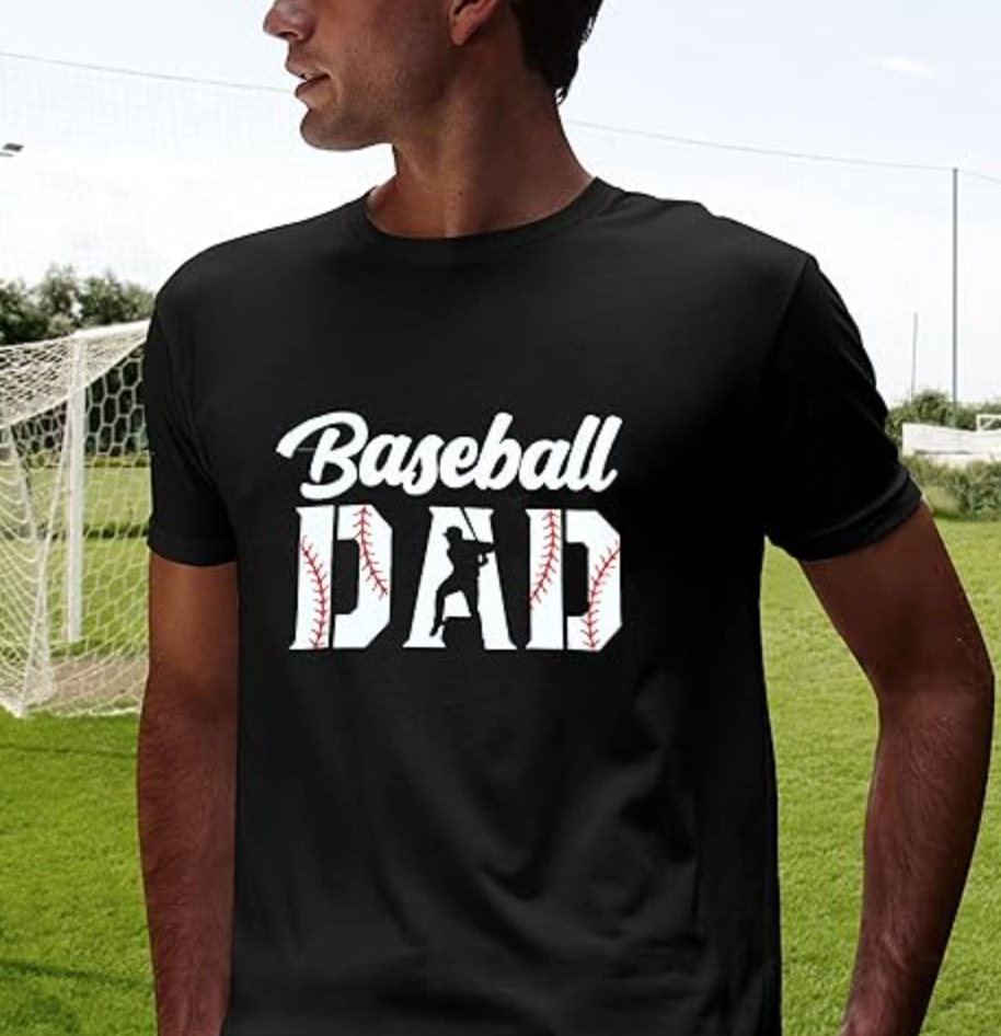 Game Day Shirt for Men: Funny Baseball Season Shirts Baseball Dad Tee Game Day Vibes Short Sleeve Tops