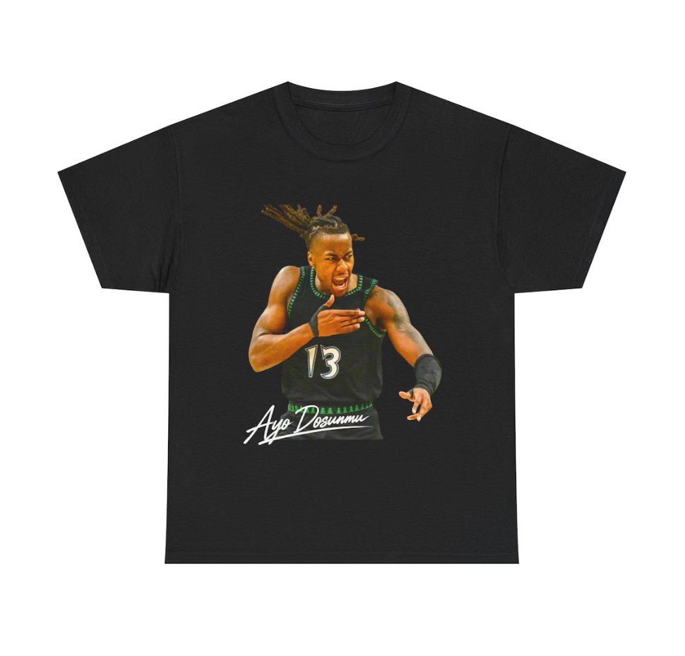 Ayo Dosunmu Minnesota T Shirt Graphic Basketball Tee