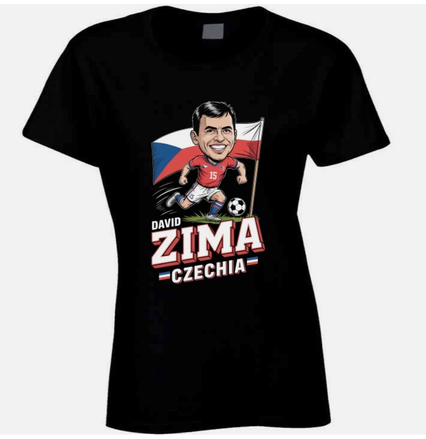 David Zima Czechia Defender World Cup So T Shirt