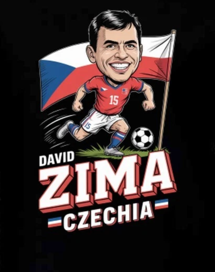 David Zima Czechia Defender World Cup So T Shirt
