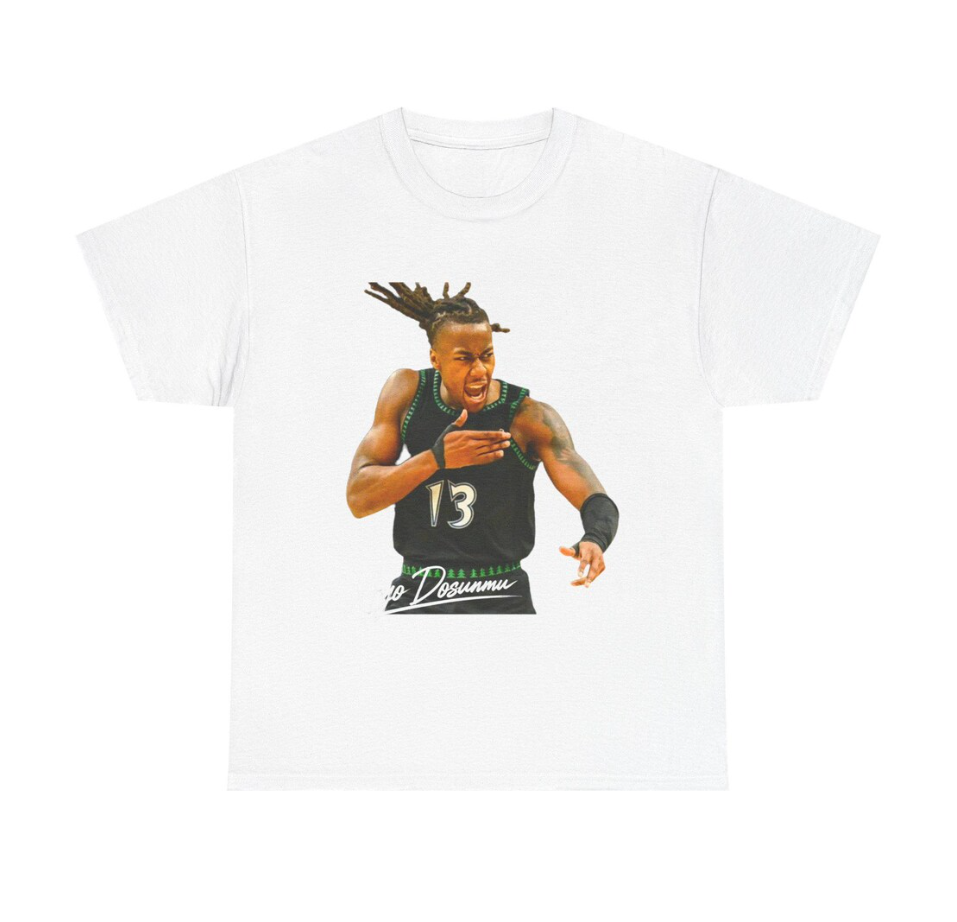 Ayo Dosunmu Minnesota T Shirt Graphic Basketball Tee