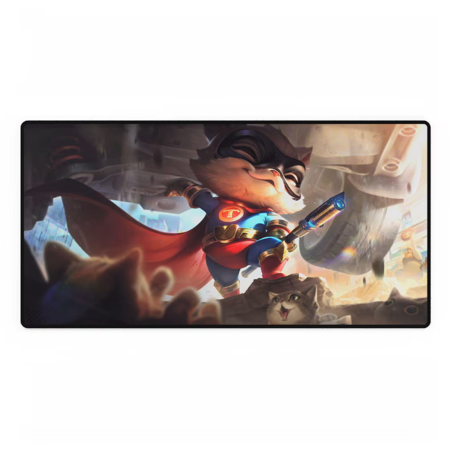 Teemo Skin Collection Desk Mat  League of Legends - 1