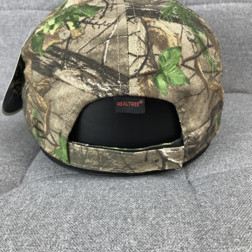 Outdoor Cap Hat Cap Strap Back One Size Camo Realtree Mens Hunting Baseball