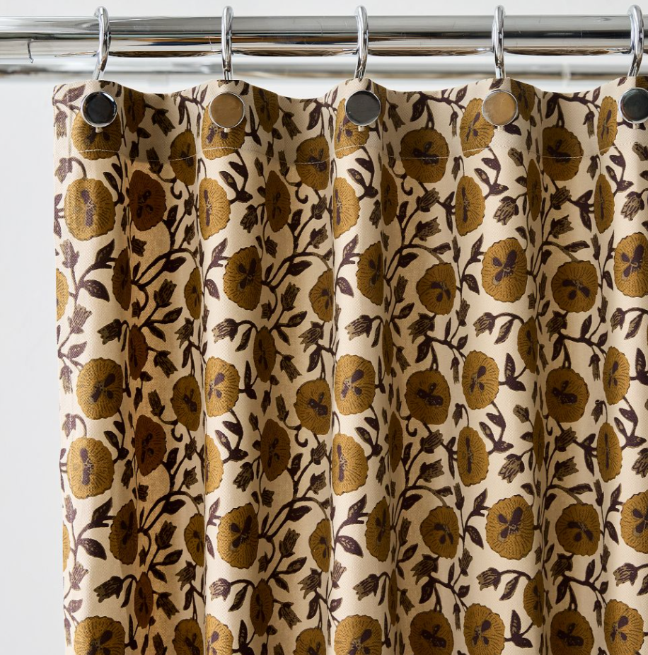 Laney Floral Shower Curtain