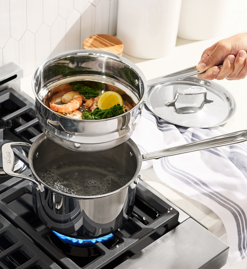 All-Clad Stainless-Steel Steamer Insert