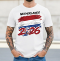 Netherlands 2026 Soccer Shirt, Global Soccer 2026 Netherlands T-shirt, Oranje Fan Gift, Holland Flag Football Tee, Soccer Lover Tee.