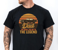 Dad The Man The Myth The Legend Shirt | Vintage Muscle Car Father’s Day Tee
