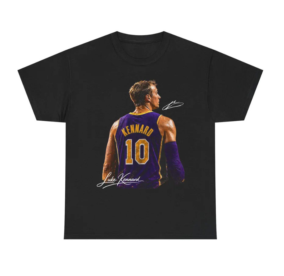 Luke Kennard Los Angeles T Shirt Autograph Edition Basketball Graphic Tee