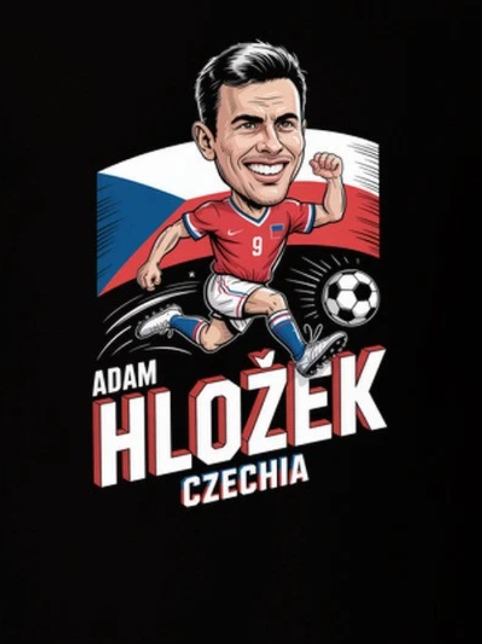 Adam Hlozek Czechia Forward World Cup So T Shirt