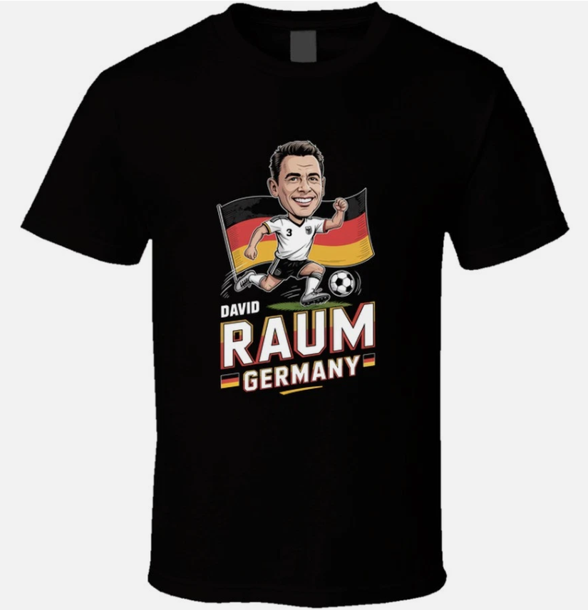 David Raum Germany Defender World Cup So T Shirt