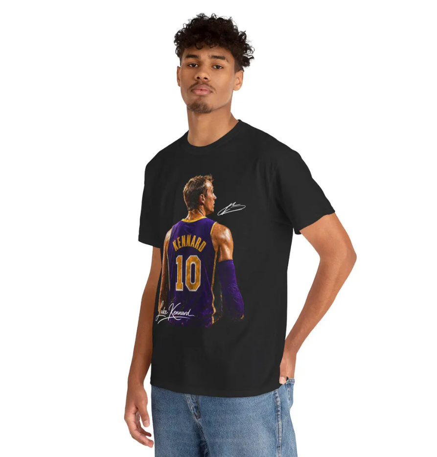 Luke Kennard Los Angeles T Shirt Autograph Edition Basketball Graphic Tee