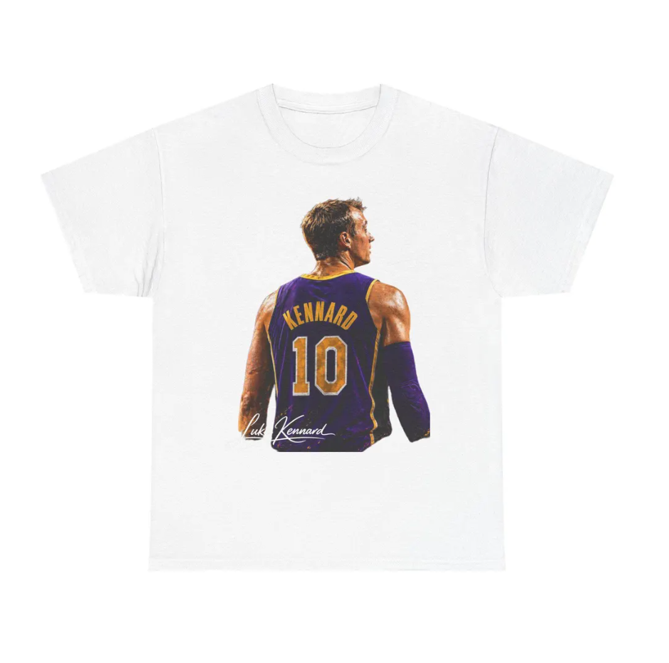 Luke Kennard Los Angeles T Shirt Autograph Edition Basketball Graphic Tee