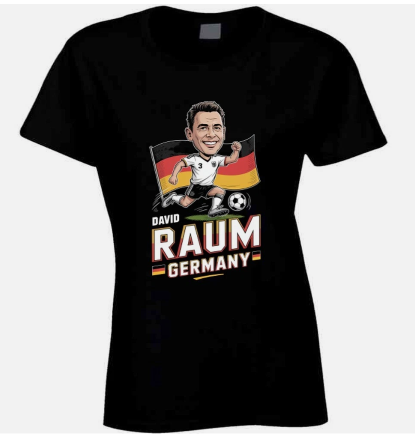 David Raum Germany Defender World Cup So T Shirt