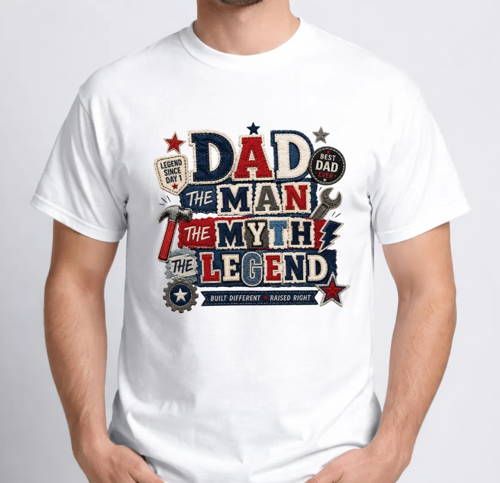 The Man The Myth The Legend Shirt | Personalized Father’s Day Gift for Dad