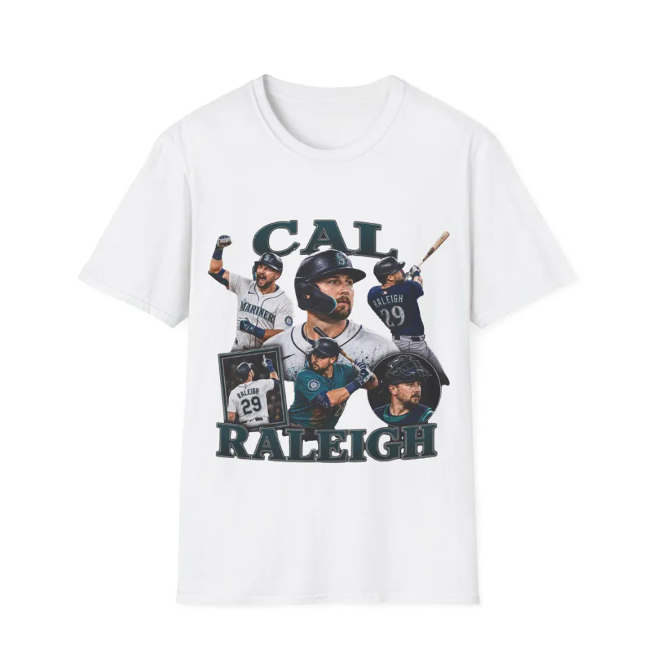 Cal Raleigh MLB Seattle MAriners Fan Apparel, MLB Shirt