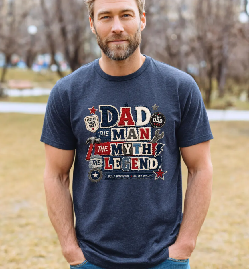 The Man The Myth The Legend Shirt | Personalized Father’s Day Gift for Dad