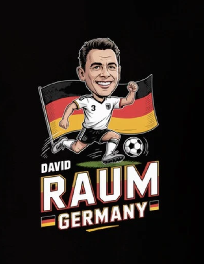 David Raum Germany Defender World Cup So T Shirt