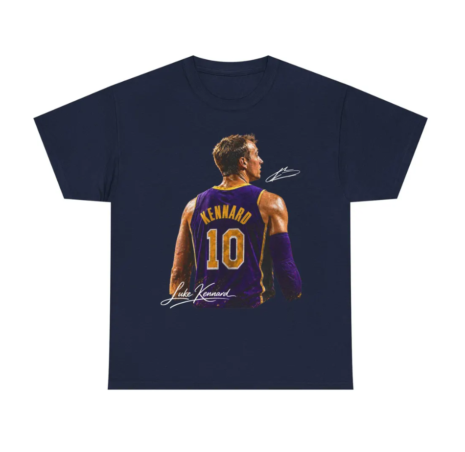 Luke Kennard Los Angeles T Shirt Autograph Edition Basketball Graphic Tee