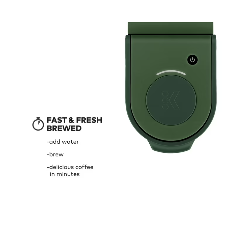 Keurig K-Mini Single Serve K-Cup Pod Coffee Maker, Evergreen