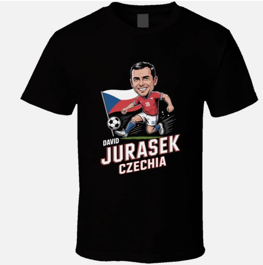 David Jurasek Czechia Defender World Cup T Shirt
