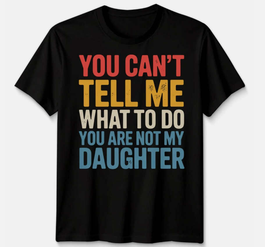 Funny Father Daddy Gifts From Daughter Fathers Day Unisex Tshirt