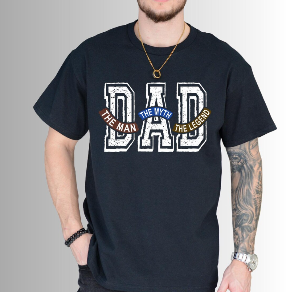 Father’s Day Dad Shirt | The Man The Myth The Legend Funny Dad Tee