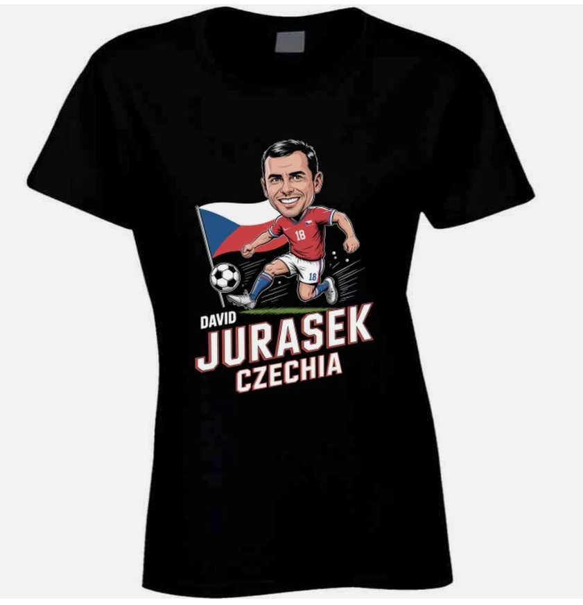David Jurasek Czechia Defender World Cup T Shirt
